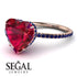 Heart Shape Ruby Ring - Noelle No. 71